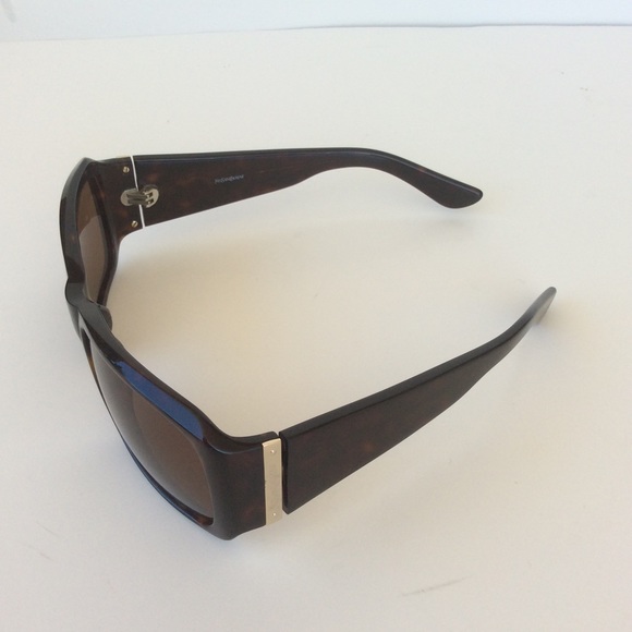 YSL Tortoise Shell Havana Brown Sunglasses… Yves St Laurent - Picture 7 of 11